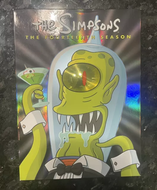 The Simpsons Season 14 DVD Fourteenth - 4 Disc Set with Insert