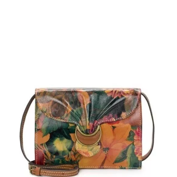 Patricia Nash Van Sannio Tri-Fold Clutch Crossbody NWT