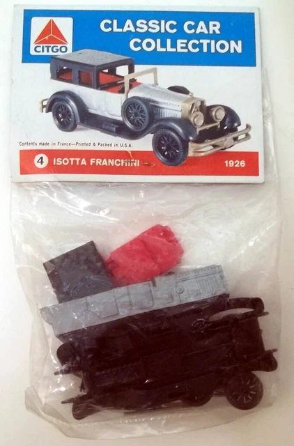 CITGO Classic Car Collection plastic model 1926 Isotta Fraschini