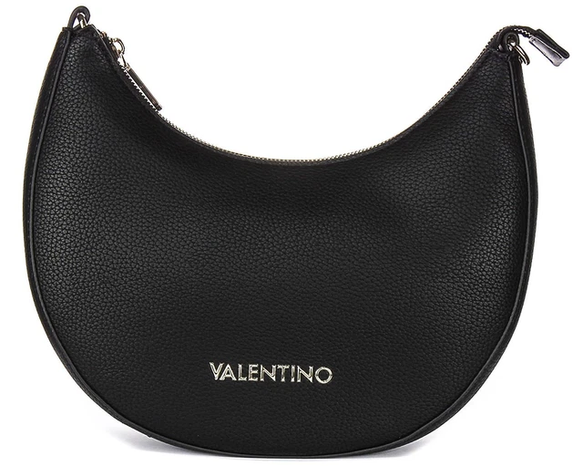 Sac Bandoulière Valentino Bags Denver En Cuir Beige - Taille Moyenne - Neuf Avec Étiquettes