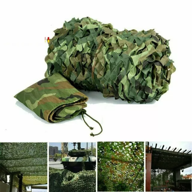 2x4m Camouflage Jagd Tarnnetz Armee Army Tarnung Camo Hunter Army Net Military