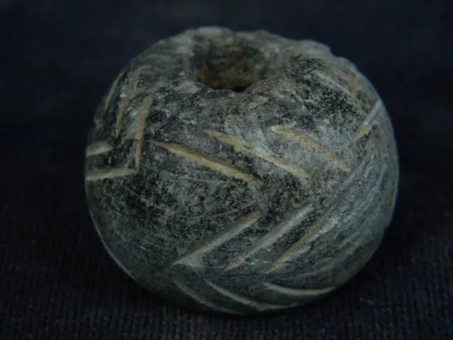 Ancient Stone Bead/Spindle Whorl Gandharan/Gandhara 100 AD  #STN899
