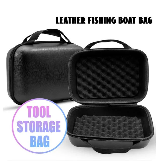 Fish Reel Bag Spinning Reel Case Hard Shell Shockproof Waterproof Cover Storage