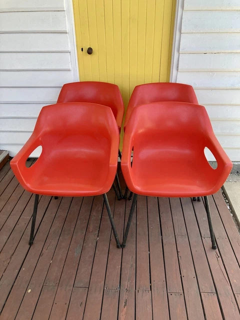 RETRO VINTAGE SEBEL Hobnob Dining Chairs 350.00 PicClick AU