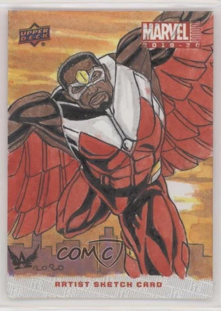 2019-20 Upper Deck Marvel Annual Sketch Cards 1/1 Angelo de Capua Auto 07yb