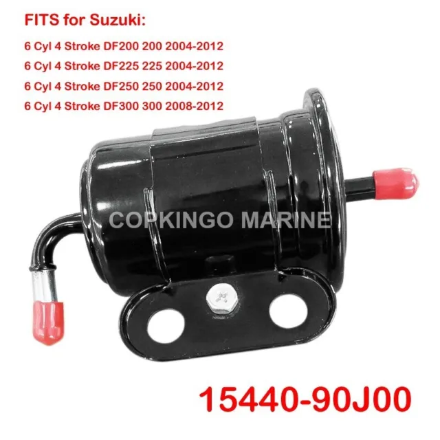 High Pressure Fuel Filter For Suzuki outboard 6Cyl 4 stroke DF200 15440-93J00