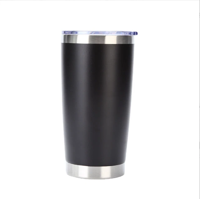 20oz Stainless Steel Tumbler Slider Lid Vacuum Insulated Travel Cup Coffee Mug