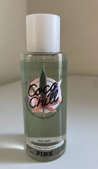 VICTORIAS SECRET PINK COCO CHILL FRAGRANCE MIST BODY PERFUME SPRAY 8.4 oz 🌺NEW