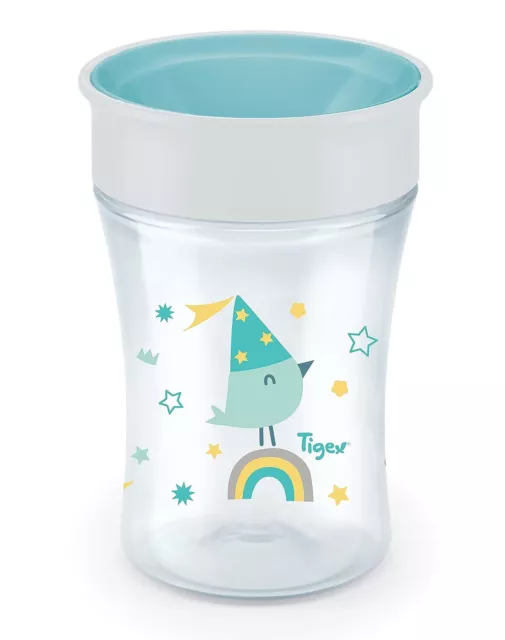 TIGEX Vaso Smart Auslaufsichere kinder Trinkflasche Wasserflasche 250 ml