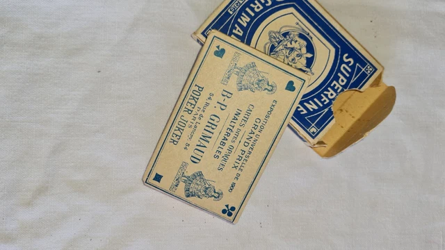 ANCIEN JEU DE Carte De 1900 Bp Grimaud Publicitaire Jamais Ouvert EUR