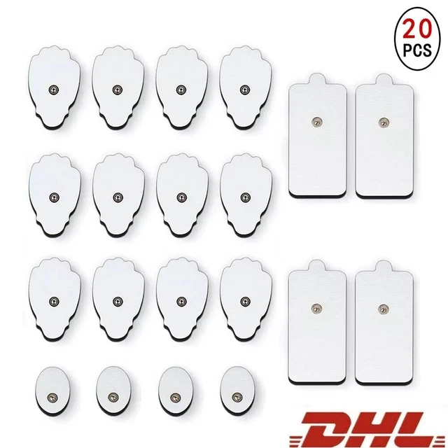 4x Selbstklebende Elektroden Pads - Wiederverwendbar für TENS und EMS – Sanitätshaus-Online.Shop