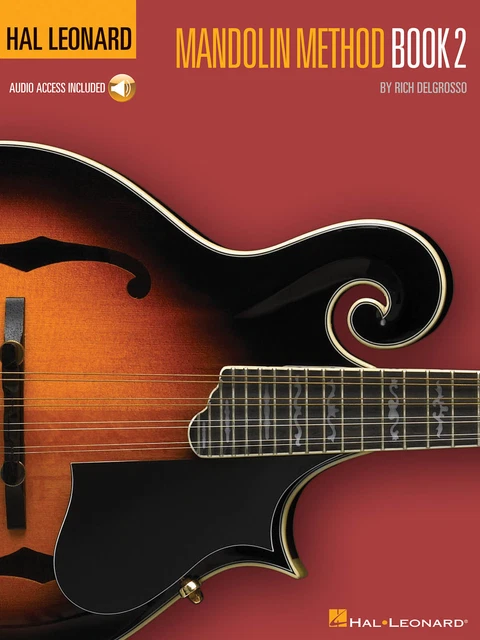 Hal Leonard Mandolin Method Book 2 Learn Beginner Lessons Book Online Audio