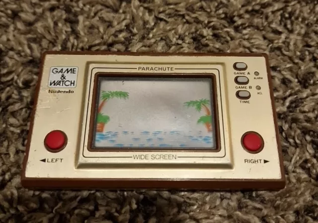 NINTENDO Game & Watch wide screen Parachute 1981