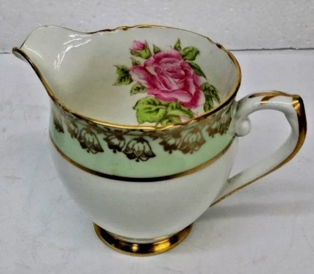 SET OF 15 PIECES STANLEY FINE BONE CHINA ENGLAND # 224/4 V Roses & Gold Trim NEW 3