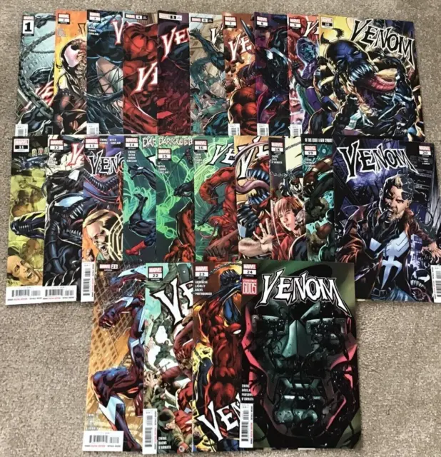 VENOM Vol 5 2021 Lot Set Run 1-26 Spiderman Venom Marvel Comics 2024
