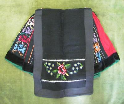19C. Antique Balkan Folk Art Traditional Child Costume Handmade
