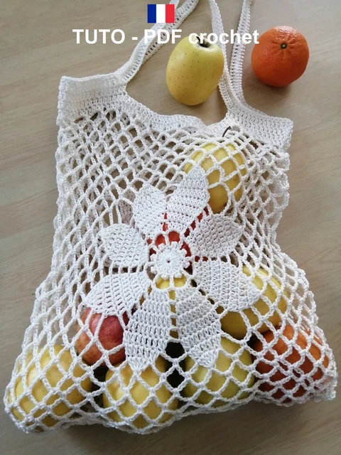 Tuto Sac Filet Course Courses Sac Filet Au Crochet ModÃ¨le Gratuit