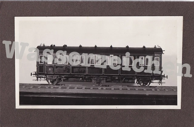 Orig.Foto Personenwagen 3. Kl. Nr. C3i 8802 Bayr. Stsb. (5617)