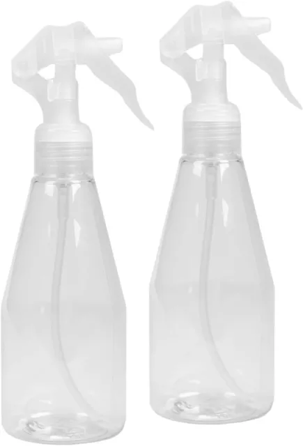 Small Spray Bottles 7oz PET Plastic Round Shape Mist Sprayer