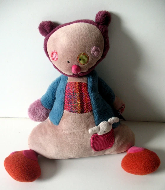 Doudou Peluche MOULIN ROTY La Famille Petitpas La maman  30 cm