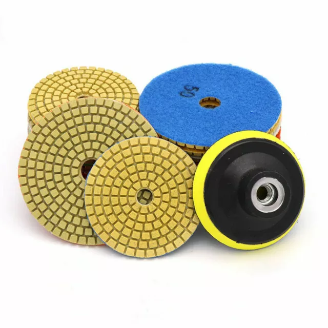 3 / 4 Inch Wet Dry Diamond Polishing Pads Disc for Granite Marble Concrete Stone