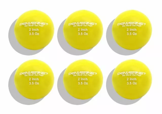 PowerNet 2" Micro Heavy Weighted Hitting and Batting Training Balls