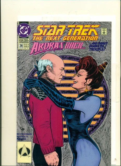 Star Trek The Next Generation #36 1992 - Good Condition - DC Comics