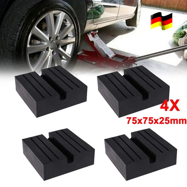 WAGENHEBER AUFNAHME ADAPTER GUMMIPLATTE GUMMIBLOCK  Produktbild-Vorschau 3