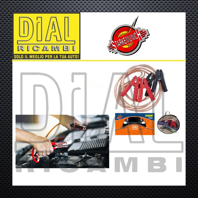 Cavi Batteria Per Avviamento Motore Professionali Di Sezione 25mm² - Foto 9