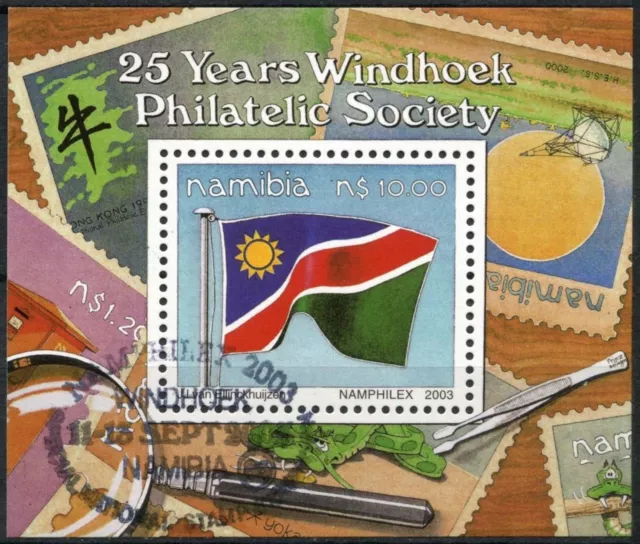 Namibia 2003 SG#MS951 Windhoek Philatelic Society Cto Used M/S #E4282