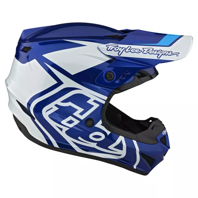Troy Lee Designs Gp Helmet Overload Blue/White