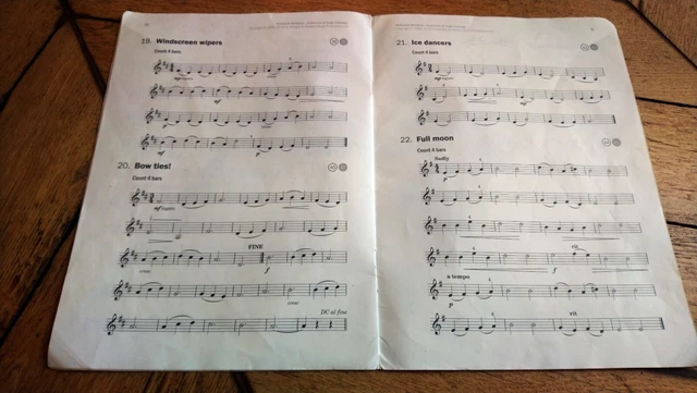 Livre partition Waggon Wheels Violon 2
