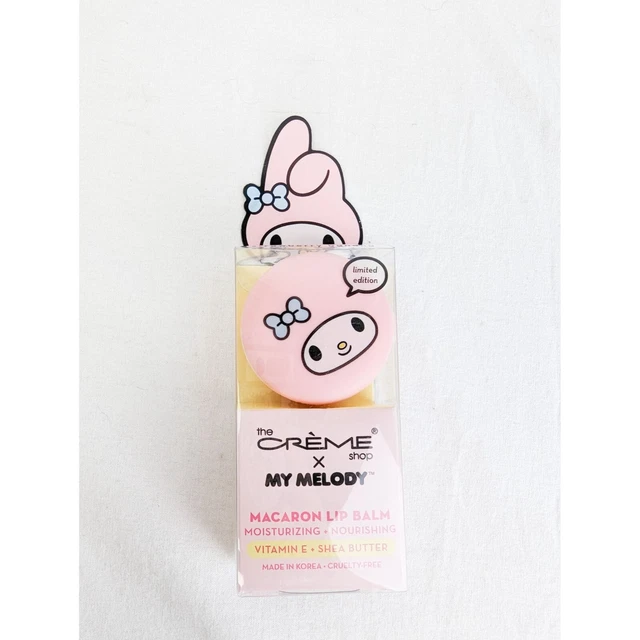 The Creme Shop Sanrio My Melody Strawberry Banana Macaron Lip Gloss Balm