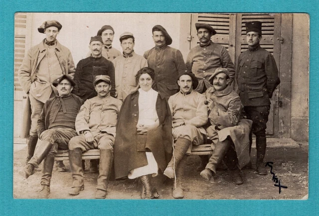 Carte Postale Ancienne - Neufmontiers (77) - Soldats Français - Non Voyagée