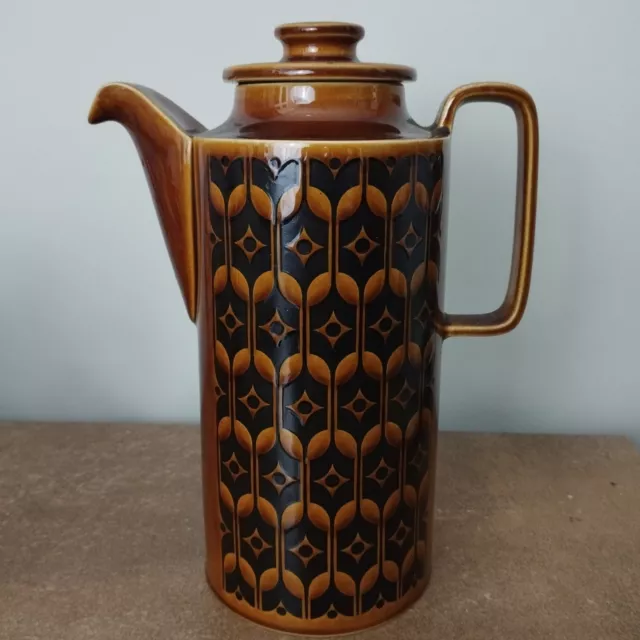 Vintage 1975, Hornsea 'Heirloom' Coffee Pot 1970s by John Clappison, 3 Pints