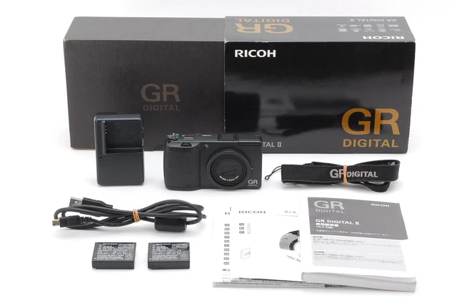 [Near MINT in Box] RICOH GR DIGITAL II 10.1MP Compact Digital Camera From JAPAN 2