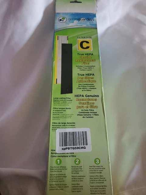 GermGuardian OEM Quality FLT5000 Air Purifier Replacement Filter C NIB