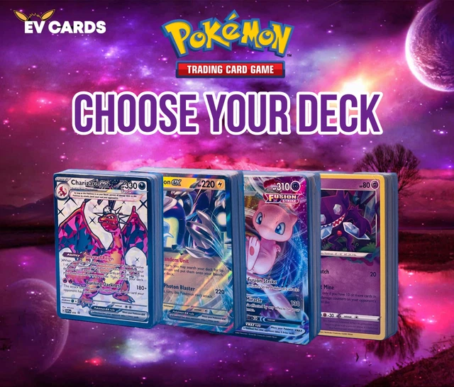 POKEMON TCG Choose Your Deck Standard Tournament Ready Meta