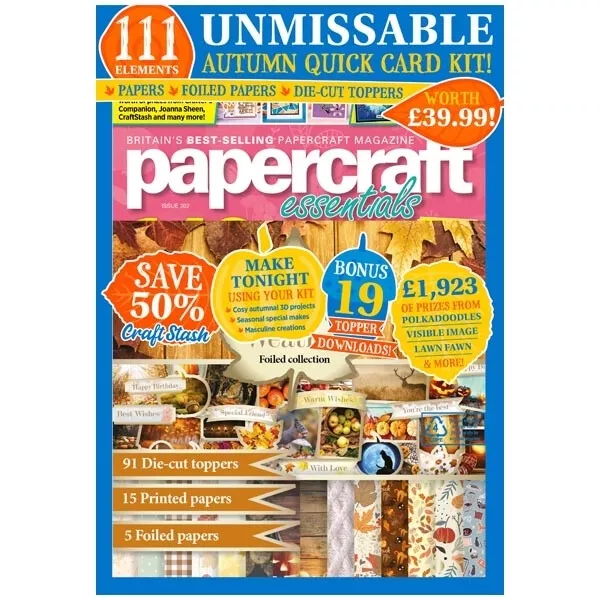 Papercraft Essentials Magazine Issue 202 2021