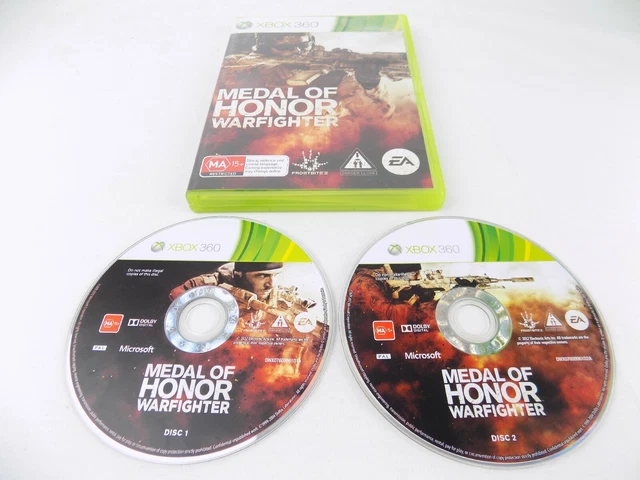 Mint Disc Xbox 360 Medal Of Honor Warfighter Free Postage