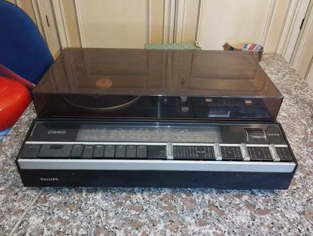 Giradischi LP Radio Cassette Philips 0940 da Collezione
