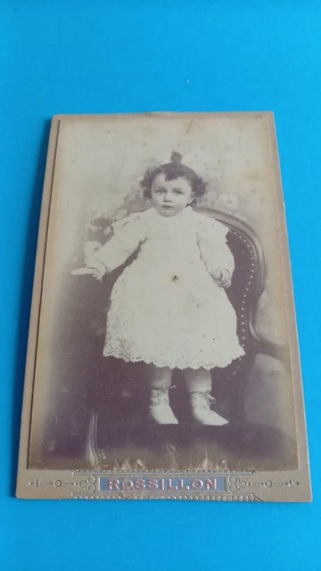 CDV Original Berthier – Enfants Jumeaux – Tirage Albuminé – Paris – Vers 1870