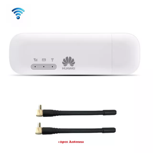 HuaWei E8372h-153 4G LTE USB Modem 4G Wifi Router WIth SIM Slot 2 Pcs Antennas