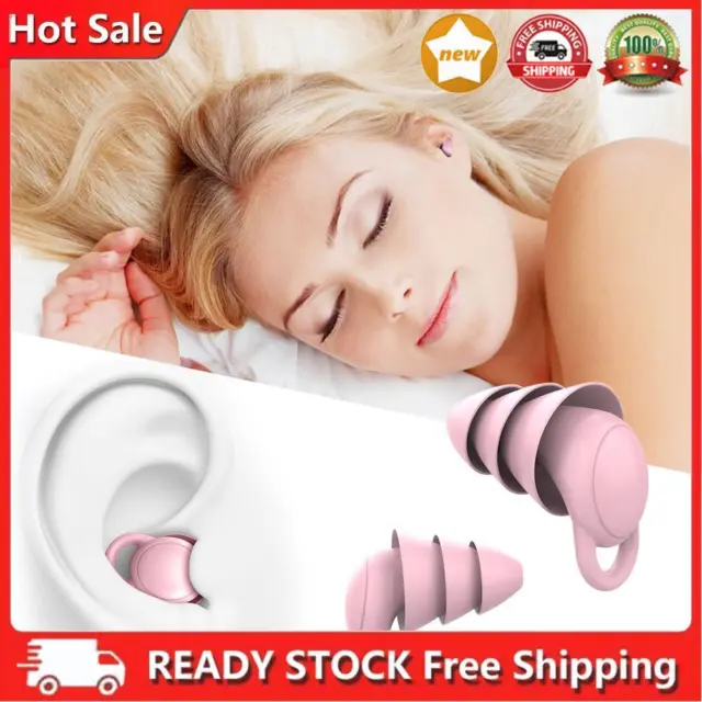 Tappi per orecchie insonorizzati tappi per orecchie protezione accessori piscina sport acquatici (rosa)