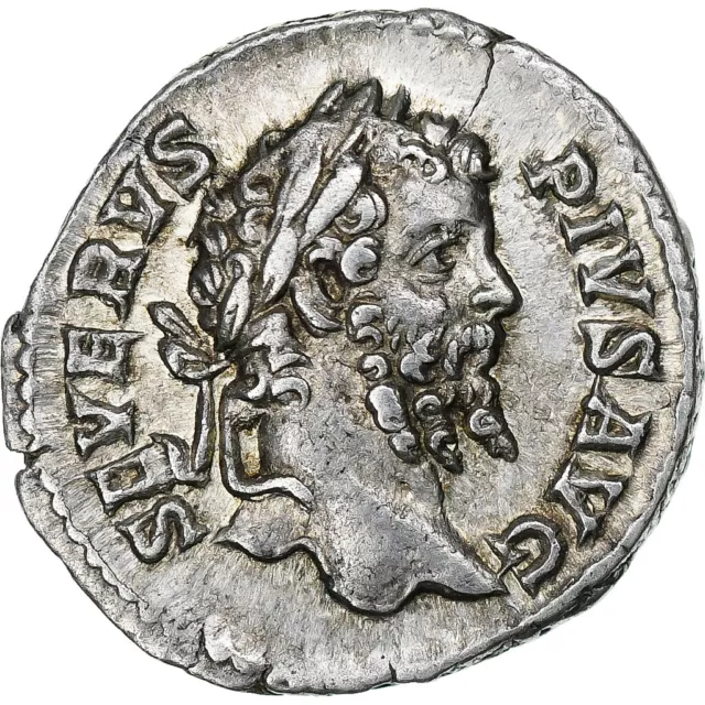 [#1271834] SEPTIMIUS SEVERUS, Denarius, 202-210, Rome, Silver, AU, RIC ...