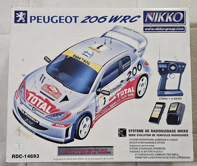 Peugeot 206 wrc nikko rc - Modélisme