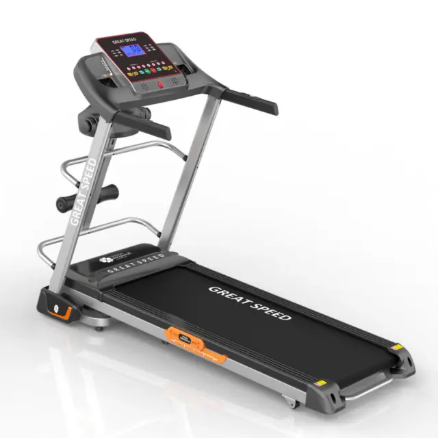 Cinta de Correr Plegable Multi Gym Inclinación automática, 2 HP GREAT SPEED