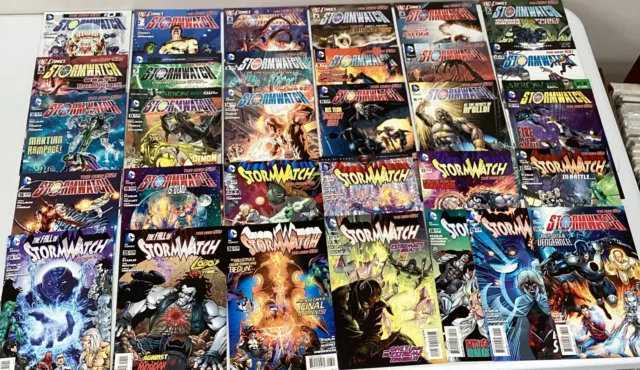 Stormwatch #0, 1-30 Complete Set 0-30 DC COMICS 2011 New 52 (SW02)