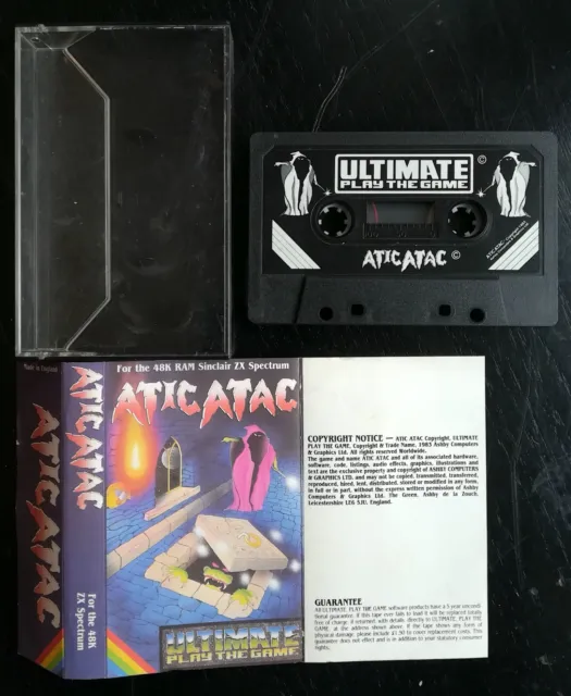 Atic Atac - by Ultimate Play the Game Sinclair ZX Spectrum