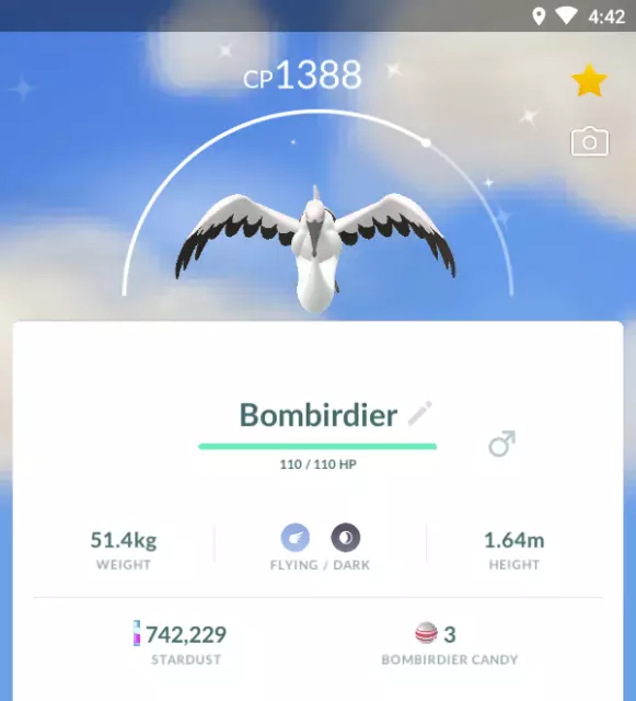 Pokémon Galarian Articuno - Mini P T C - 80.000 Stardust